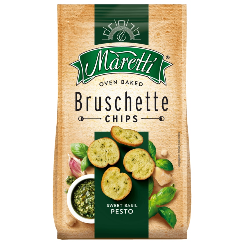 Maretti Bruschette Bites Sweet Basil Pesto 150g